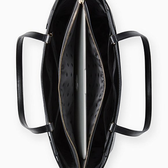 NWT Kate Spade Staci laptop tote + card case lanyard + large wallet 3PC Set - Picture 6 of 15